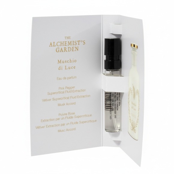 Gucci The Alchemists Garden Muschio di Luce Eau de Parfum Sample Vial 1.5ml - Picture 2 of 3